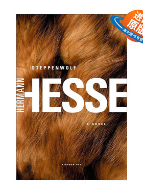 英文原版 Steppenwolf 荒原狼 诺贝尔文学奖作者赫尔曼黑塞 英文版 进口英语原版书籍