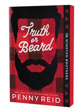 英文原版 Truth or Beard Winston Brothers 01 实话还是谎话 温斯顿兄弟系列1 豪华版 浪漫喜剧 英文版 进口英语原版书籍