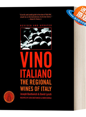 英文原版 Vino Italiano: The Regional Wines of Italy 意大利地方葡萄酒 酿造食谱 Joseph Bastianich 英文版 进口英语原版书籍