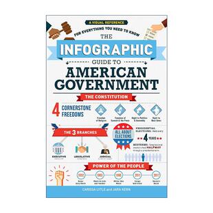 英文原版 The Infographic Guide to American Government 图解美国政府 英文版 进口英语原版书籍