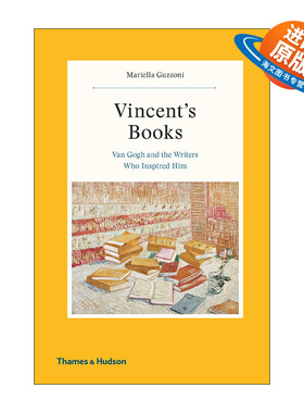 英文原版 Vincent's Books 文森特的书 梵高与启发过他的作家 精装 英文版 进口英语原版书籍