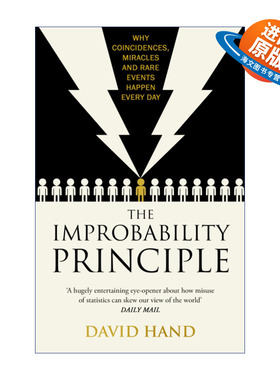英文原版 The Improbability Principle 概率统治世界 戴维·汉德 英文版 进口英语原版书籍