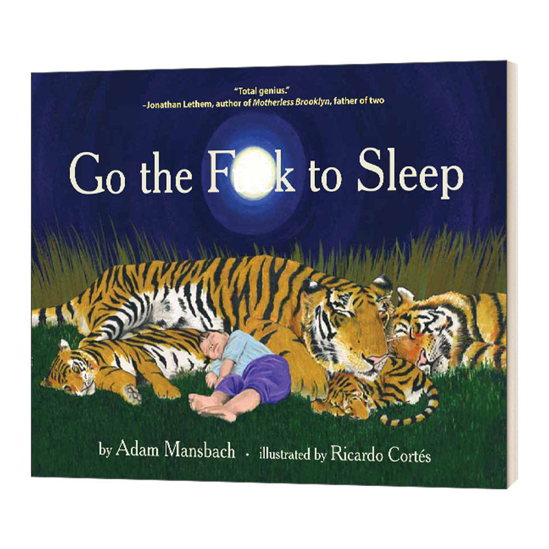 英文原版 go the fuck to sleep 快点滚去睡!