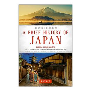History 书籍 进口英语原版 幕府将军 Brief 乔纳森·克雷蒙 Japan 英文版 英文原版 日本简史 Tuttle 武士