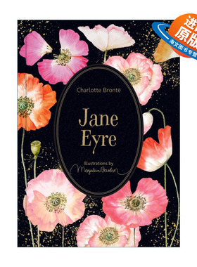 英文原版 Jane Eyre 简爱 精装收藏 彩色插图版 插画师荷兰水彩画家Marjolein Bastin 英文版 进口英语原版书籍