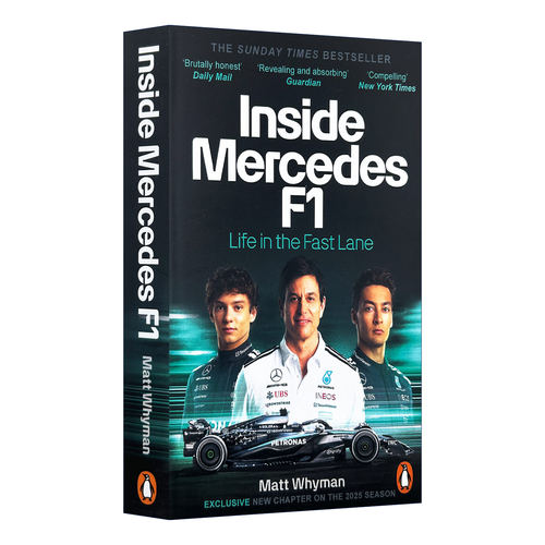 英文原版 Inside Mercedes F1 梅赛德斯AMG车队的故事 快车道上的人生 英文版 进口英语原版书籍