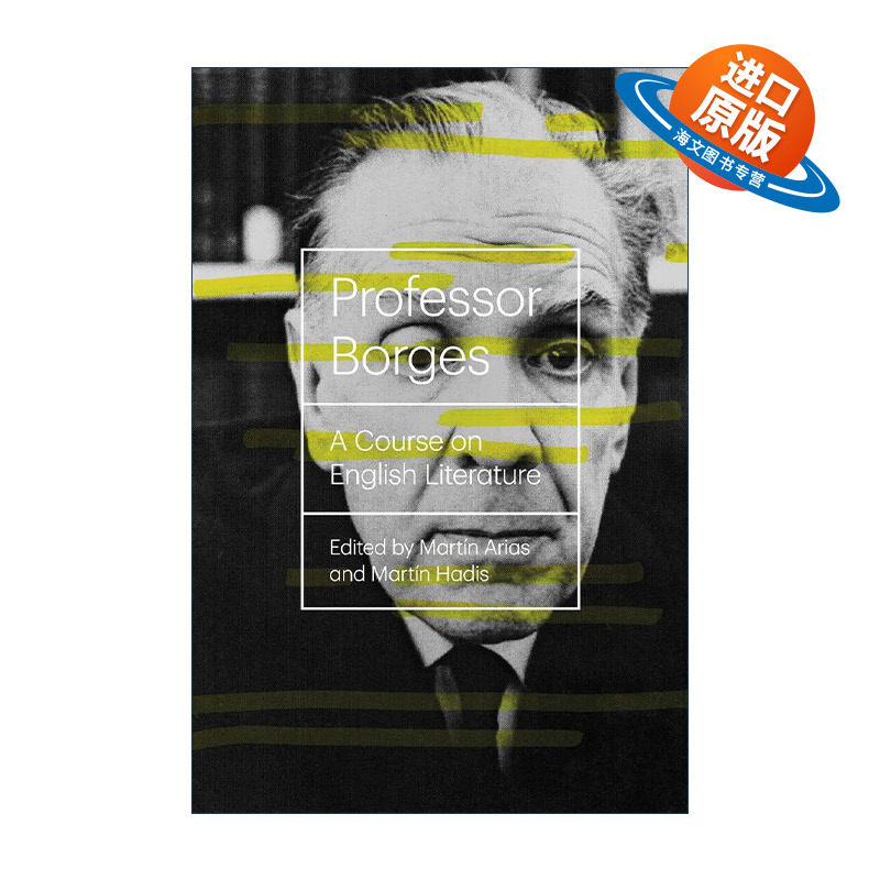 英文原版 Professor Borges A Course on English Literature 博尔赫斯教授 二十五堂文学课 英文版 进口英语原版书籍