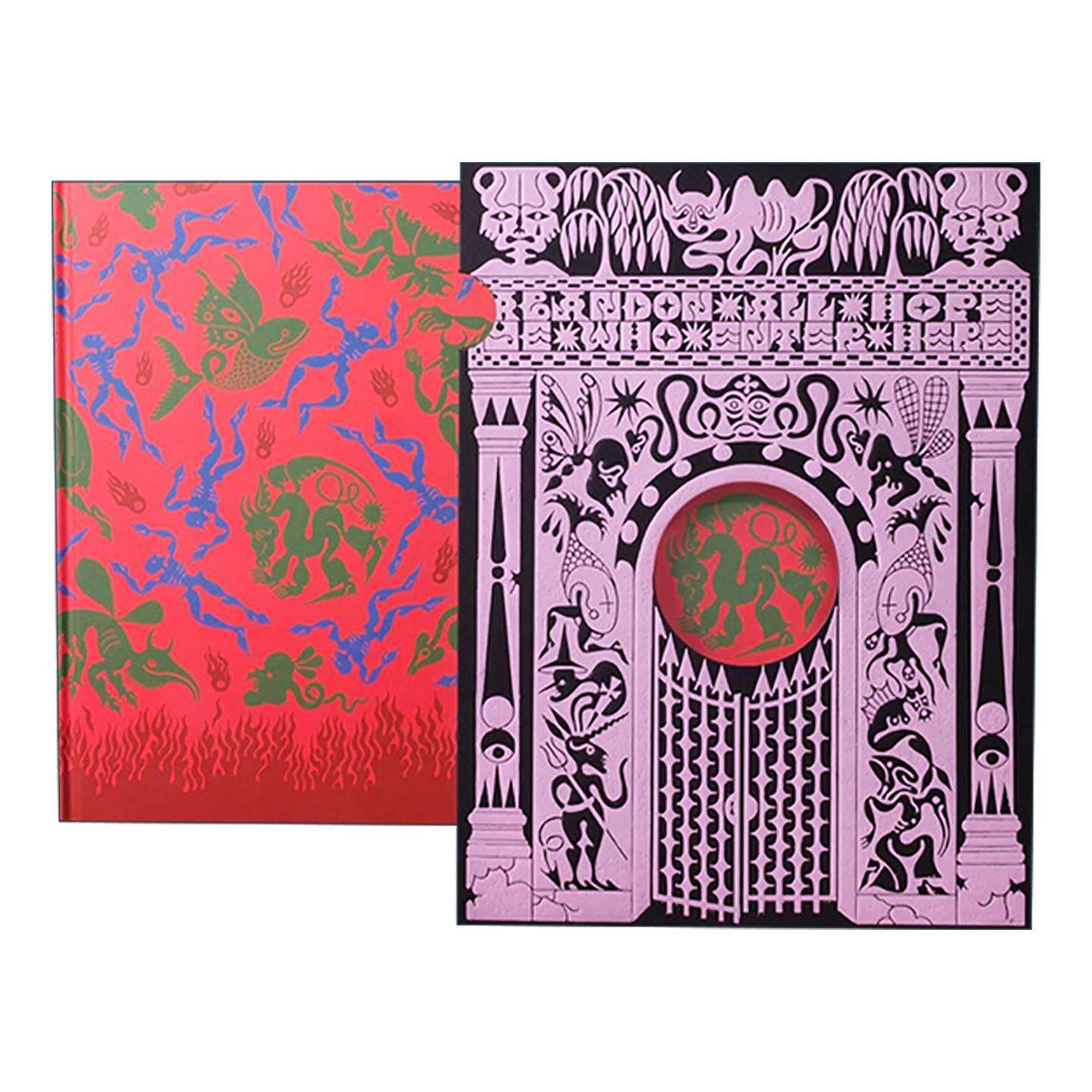 英文原版 The Inferno 但丁神曲 地狱 英国油毡版画艺术家索菲霍林顿插画 精装收藏版 英文版 进口英语原版书籍