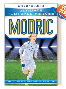 英文原版 Modric 超级足球明星人物传记 莫德里奇 Ultimate Football Heroes 英文版 进口英语原版书籍