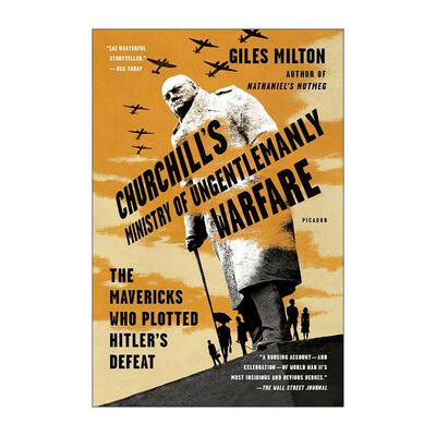 英文原版 Churchill's Ministry of Ungentlemanly Warfare 丘吉尔的非绅士战争 英文版 进口英语原版书籍