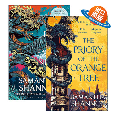 英文原版小说 The Priory of the Orange Tree 橘子树的修道院2册 The Roots of Chaos 英文版 进口英语原版书籍