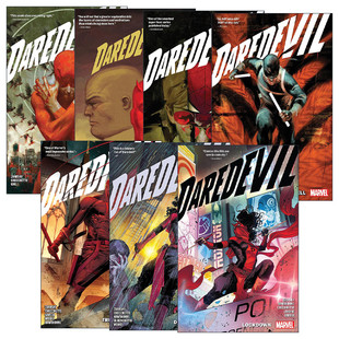 进口英语原版 Chip 超胆侠 7册套装 Zdarsky系列 漫威漫画 英文原版 书籍 Daredevil 英文版 夜魔侠