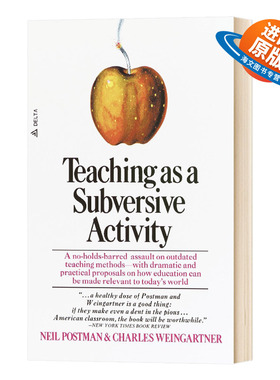 英文原版 Teaching As a Subversive Activity 颠覆式活动教学 英文版