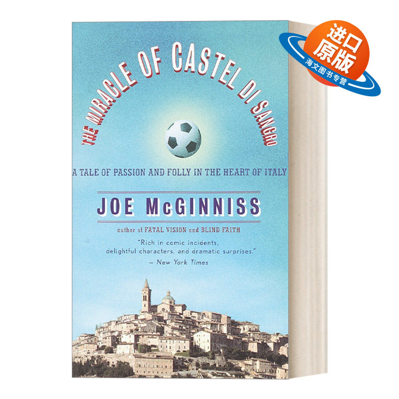 英文原版 The Miracle of Castel di Sangro 桑格罗堡奇迹 意大利中心地带的激情与愚蠢的故事 旅游 足球 英文版 进口英语原版书籍