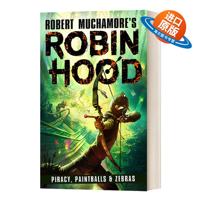 英文原版小说 Robin Hood 2 Piracy Paintballs & Zebras 罗宾汉2 英文版 进口英语原版书籍