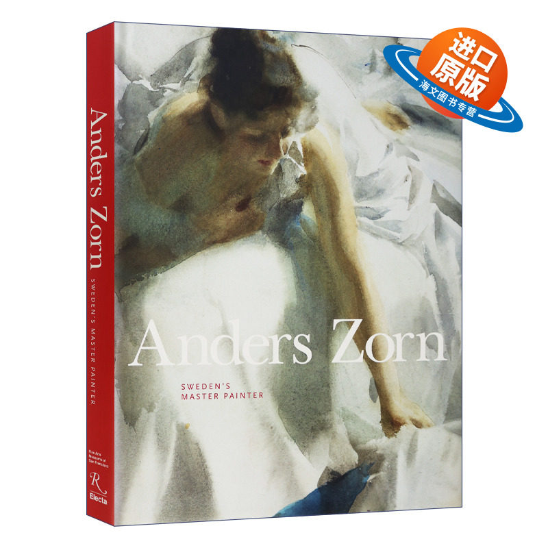 英文原版 精装 Anders Zorn Sweden's Master Painter 安德斯佐恩 绘画作品集 精装 英文版 进口英语原版书籍