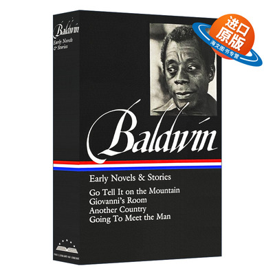 英文原版小说 James Baldwin Early Novels & Stories LOA #97 詹姆斯·鲍德温 早期小说和故事 精装 英文版 进口英语原版书籍