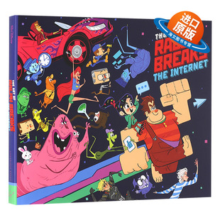 精装 进口英语书籍 英文版 Breaks 大闹互联网 英文原版 the Art The 电影设定集 无敌破坏王2 Internet Ralph
