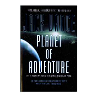 Adventure 冒险星球4合1 科幻大师杰克?万斯 英文原版 进口英语原版 英文版 书籍 Planet