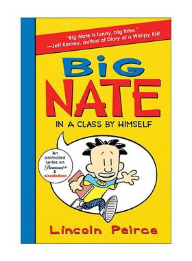 英文原版 Big Nate In a Class by Himself 大内特1 漫画小说 英文版 进口英语原版书籍