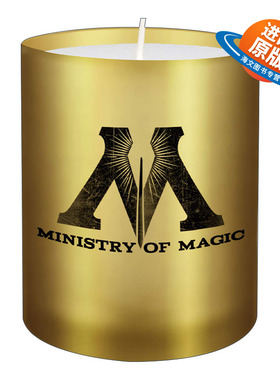 英文原版 Harry Potter Ministry of Magic Glass Votive Candle  哈利波特 魔法部的许愿蜡烛 英文版 进口英语原版书籍