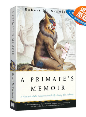 英文原版 A Primate's Memoir 灵长类回忆录 英文版 进口英语原版书籍