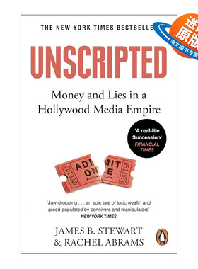 英文原版 Unscripted 无脚本 好莱坞巨头派拉蒙公司与雷德斯通家族斗争密事 英文版 进口英语原版书籍