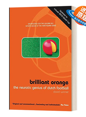 英文原版 Brilliant Orange 亮橙色 荷兰足球的神经天才 英文版 进口英语原版书籍