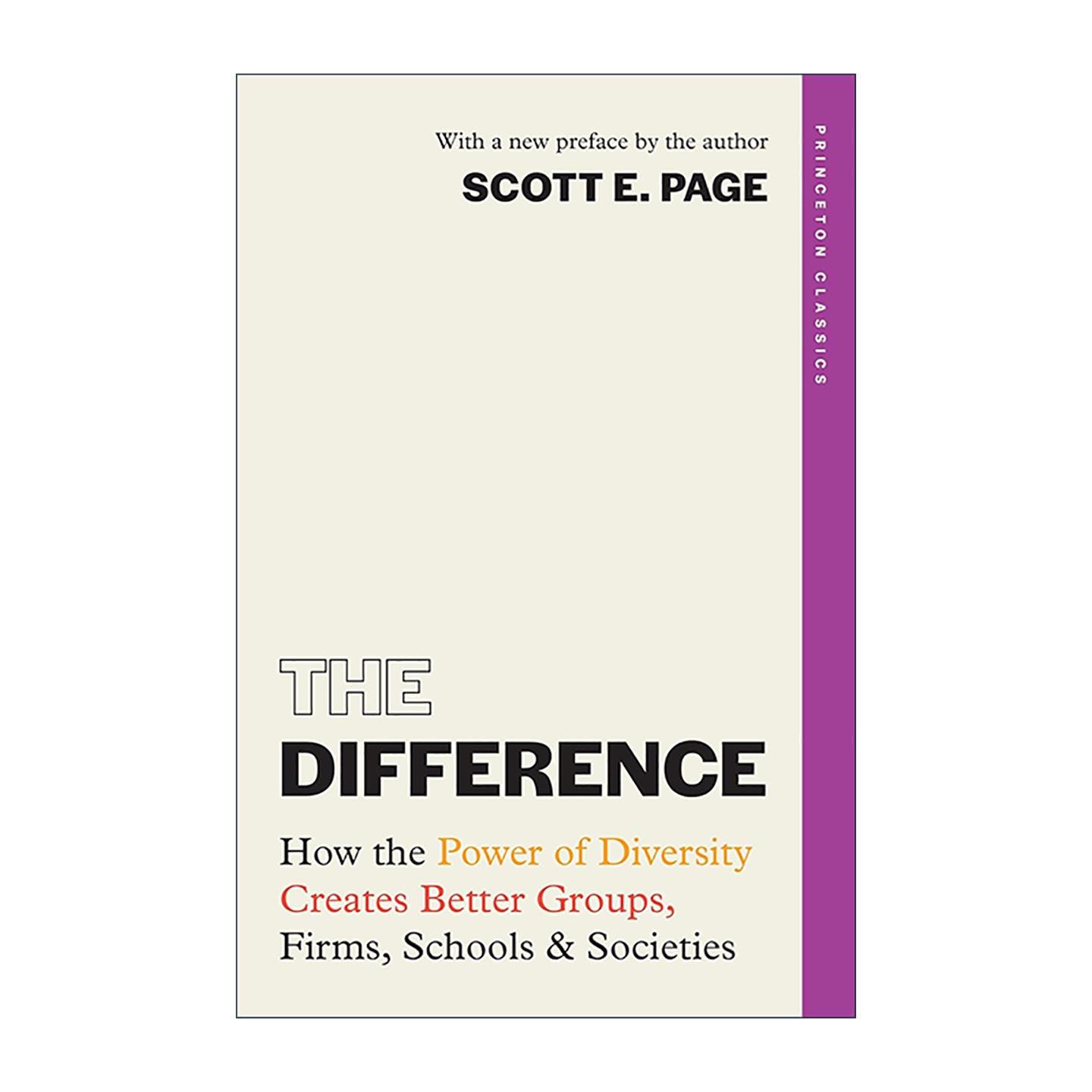 英文原版 The Difference 多样性红利 工作与生活中有价值的认知工具 斯科特·佩奇 普林斯顿 英文版 进口英语原版书籍