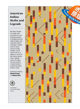 英文原版 American Indian Myths and Legends 美洲印第安神话与传说 Richard Erdoes 英文版 进口英语原版书籍