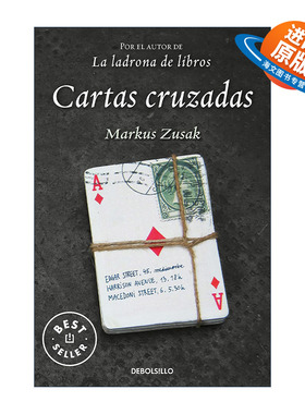 西班牙语原版 Cartas Cruzadas I Am the Messenger 传信人 西班牙语版 普林兹银奖 偷书贼作者Markus Zusak 进口原版书籍