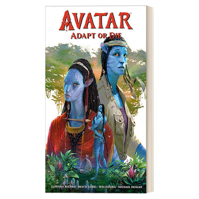 英文原版 Avatar Adapt or Die 阿凡达 科幻电影 全彩漫画 阿凡达2前传 英文版 进口英语原版书籍