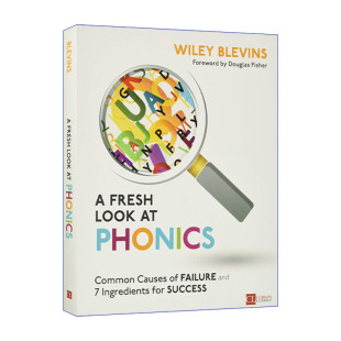 Look 自然拼读早教专家Wiley 重新审视自然拼读教学 Phonics 2年级阶段 英文原版 Grades Fresh 进口书籍 Blevins