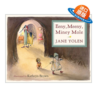 英文原版绘本 Eeny Meeny Miney Mole 黑洞历险记 绘本 英文版 进口英语原版书籍