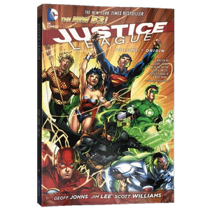 正义联盟第1卷 起源 英文原版 Justice League Vol. 1 Origin 新52超级英雄漫画 美国DC漫画公司 杰夫琼斯 英文版进口原版英语书
