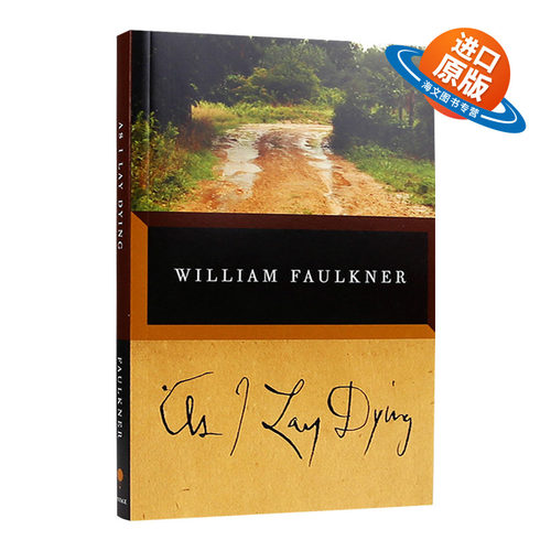 英文原版小说 As I Lay Dying 当我弥留之际 外国经典文学 英文版 进口英语原版书籍