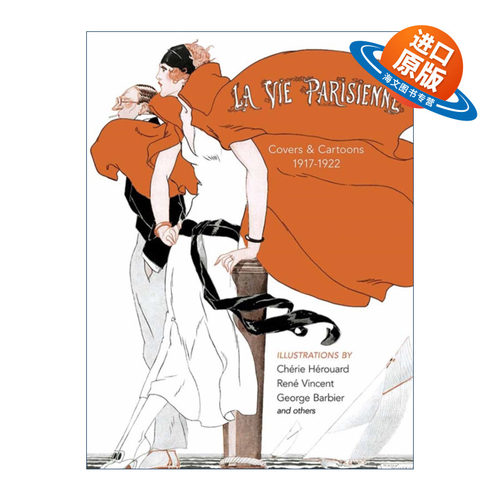英文原版 La Vie Parisienne (Calla Editions) 巴黎人生 封面与漫画 1917—1922年 Chéri Hérouard 精装艺术图册 英文版 进口英