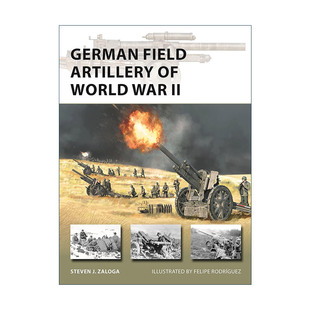 英文原版 German Field Artillery of World War II 二战德国野战炮 先锋武器系列 英文版 进口英语原版书籍