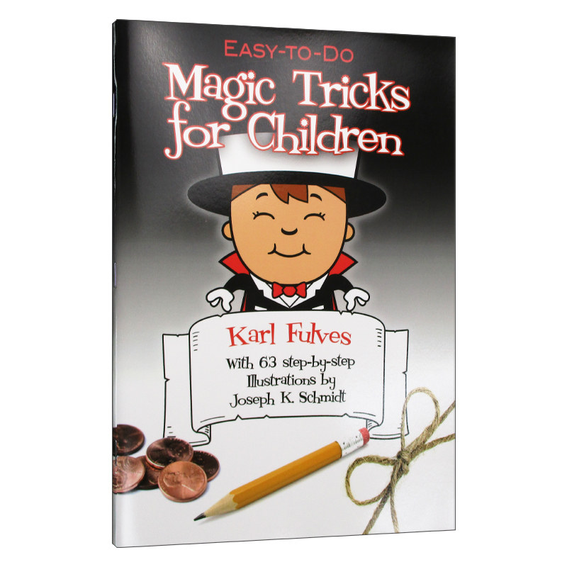 英文原版 easy-to-do magic tricks for children 容易做的魔术对孩子