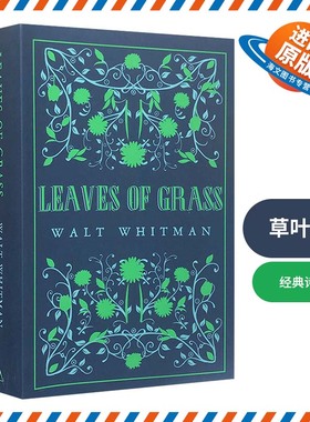 草叶集 英文原版 经典诗歌 Leaves of Grass Alma Classics Great Poets 惠特曼 Walt Whitman 英文版原版书籍 进口英语文学书