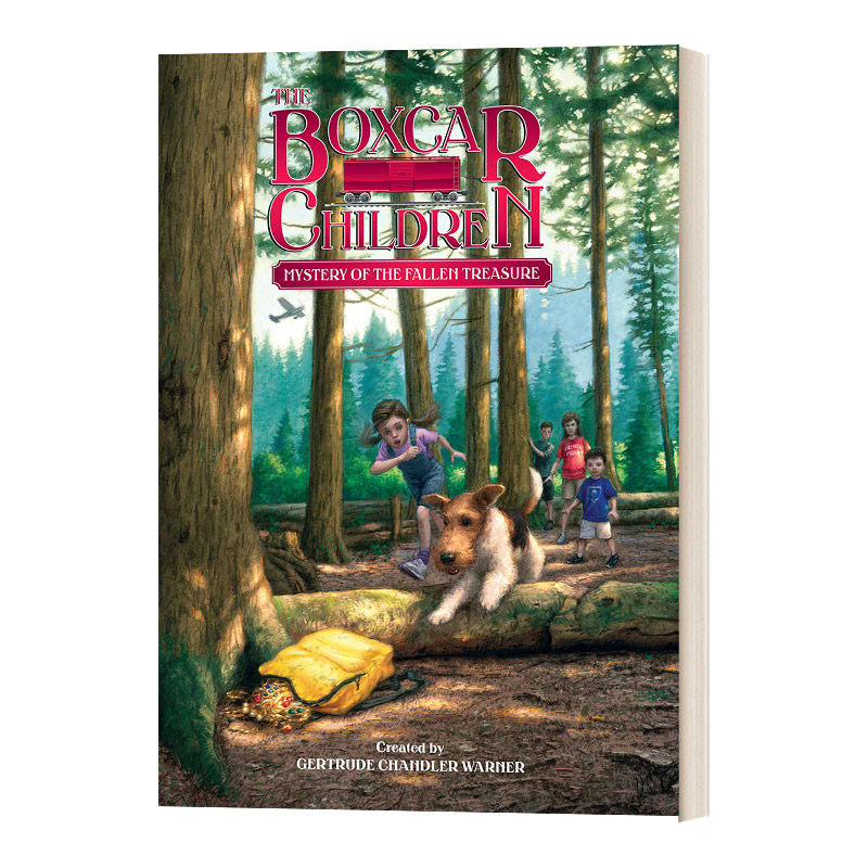 英文原版 the boxcar children mysteries 失落的宝藏之谜 棚车少年
