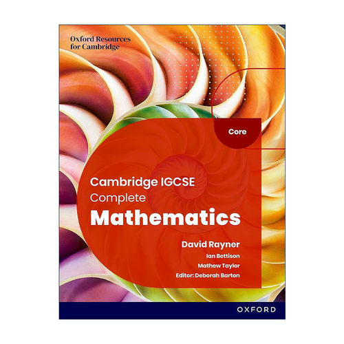 英文原版 New Cambridge IGCSE Complete Mathematics Core Student Book 牛津剑桥IGCSE考试教材 基础核心数学学生用书 第六版
