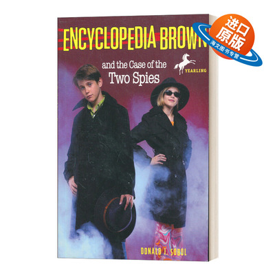 英文原版 Encyclopedia Brown and the Case of the Two Spies 百科全书小布朗 两个间谍的案子 英文版 进口英语原版书籍