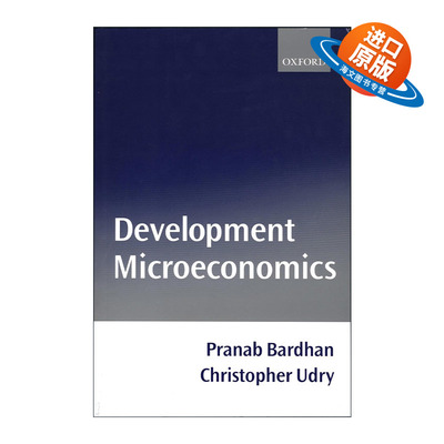 英文原版 Development Microeconomics 发展微观经济学 普兰纳布·巴德汉 英文版 进口英语原版书籍