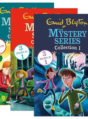 英文原版 The Mystery Series Collection 伊妮德·布莱顿 神秘事件系列3册 1-3/4-6/7-9三合一故事集 英文版 进口英语原版书籍