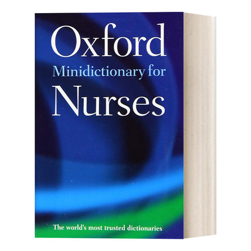 英文原版 Minidictionary for Nurses 牛津护士词典 迷你版 英文版 进口英语原版书籍