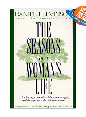 英文原版 Seasons of a Woman's Life The 女人的生命四季 女性健康 Daniel Levinson 英文版 进口英语原版书籍