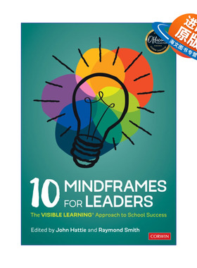 英文原版 10 Mindframes for Leaders 领导者的10个思维框架 学校成功的可见学习方法 英文版 进口英语原版书籍