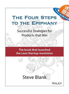 英文原版 The Four Steps to the Epiphany 四步创业法 精装 Steve Blank 英文版 进口英语原版书籍