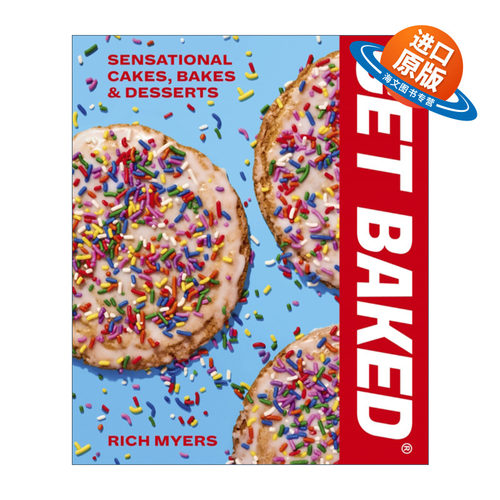 英文原版 Get Baked Sensational Cakes Bakes & Desserts 烘烤 美味的蛋糕 烘焙和甜点 精装 英文版 进口英语原版书籍